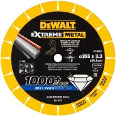 DeWalt Accessoires EXTREME METAL doorslijpschijf metaal 355x25.4x3.3mm - DT40257-QZ