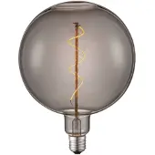 LUCANDE LED lamp E27 Ø 18cm 4W 1800K smoke