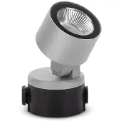 Lombardo Noa Vloer Spot Draaibaar Grey | 40° | 3000 K IP66