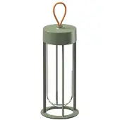 Flos In Vitro Unplugged Draagbare Lamp Pale Green | 2700 K