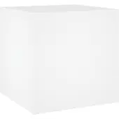 vidaXL Plantenbak 40x40x40 cm bewerkt hout wit