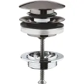 GROHE Afvoergarnituur - push-open - hard graphite (antraciet)