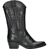 Nelson leren cowboylaarzen zwart Dames | Maat: 38