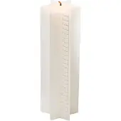 My Dream Day - - Stervormige adventskalender kaars - 18 cm x 6 cm