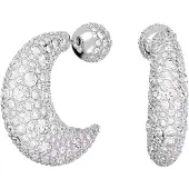 Swarovski Luna oorringen met kristal