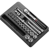 Facom module 3/8” 6-kant doppen en ratel - MOD.JL161-36