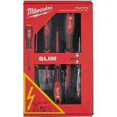 Milwaukee SCHROEVENDRAAIERSET VDE TRI-LOBE SL/PZ (5-DELIG)