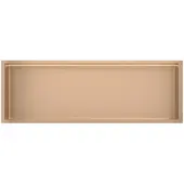 Guido Gusto Copper RVS Inbouwnis 30x90x7cm met LED verlichting