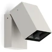 Lombardo Kura Reg X2 Buiten Wandlamp 28° | Light grey | 3000 K IP65