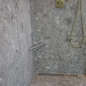 Boss & Wessing BWS Scheersteun de Voetsteun Voor in de Douche RVS