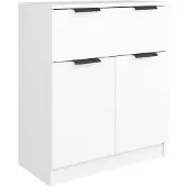 vidaXL Dressoir 60x30x70 cm bewerkt hout wit