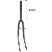 Hulzebos Voorvork vast 28 inch hydride 1 inch zwart