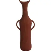 Light & Living Light&living Vaas deco 15x9,5x40 cm ANCONI steenrood