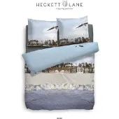 Heckett & Lane HNL Refined Satin Dekbedovertrek Sailor Blauw 240x200/220