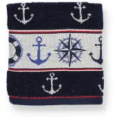Bunzlau Castle Keukendoek Maritime Blue