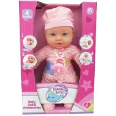 Mother Love Zachte Babypop Met Geluid 31 Cm