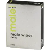 Male! Male Orgasme - 6 stuks - Vertragende Doekjes