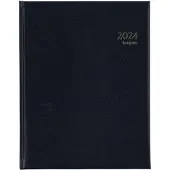 Brepols Concorde Lima weekagenda met uurindeling 2027 blauw (1 week per 2 pagina's) 6-talig
