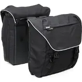 Beck Dubbele fietstas Sporty 30L Zwart