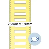 Herma Rol etiketten thermotransfer 25x19 mm wit papier licht glanzend 5000 st.