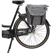Beck Dubbele fietstas Sporty 30L Grijs