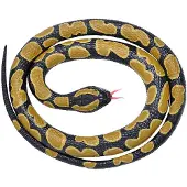 Merkloos Wild Republic koningspython slang - Rubberen Slang - 117 cm - Speelfiguren