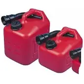 Nuova Rade Brandstof benzine jerrycan met schenktuit