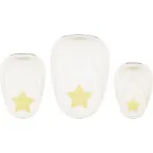 Vaessen creative Pons Set - Figuurpons - Sterren - 3 st. - 1,5 tot 3,7 cm