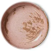 HK Living Home Chef diep bord large Ø21,5 cm Rustic pink