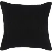 Label51 Rebo sierkussen 45x45cm zwart