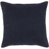 Label51 Rebo sierkussen 45x45cm donker blauw