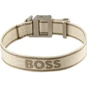 BOSS Armband Sieraden roestvrij staal armbanden nylon armband COLIN voor hoodie, shirt, jeans, sneakers, ondergoed, hugo orange!