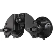 Ram Mounts Unpkd RAM Dubbele Suct Basis, Accessoires voor barcodescanners