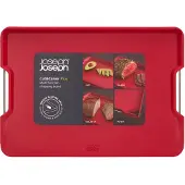 Joseph Joseph Snijplank Cut&Carve Plus Groot Rood