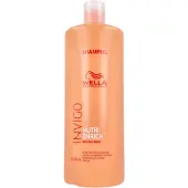 Wella Invigo Nutri-enrich Diepe Voeding Shampoo Voor Droog/ Beschadigd Haar 1000 ml