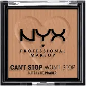 Nyx Facial make-up Powder Can't Stop Won't Stop Mattifying Powder 07 Caramel