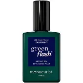 Manucurist Paris Green Flash Gel Polish Dark Night