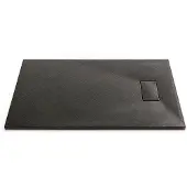 Badstuber SMC douchebak 80x80cm zwart