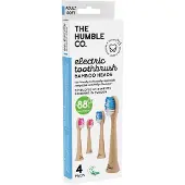 The Humble Co. Opzetborstels - Bamboe - 4-pack - Philips Sonicare