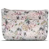 Gillian Jones - 3-room cosmetic bag - Rose flowerprint