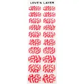 Love'n Layer Dark Days '23 Sweet Swirl Lady Red