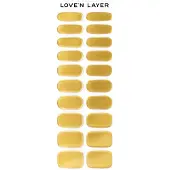 Love'n Layer Love Note Metallic Shiny Gold