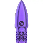 Royal Gems - Glitter Clitoris Vibrator - Paars