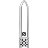 Royal Gems - Krachtige mini oplaadbare vibrator - Zilver