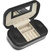 Gillian Jones Jewelry Box Travel Large - Black 11061-00