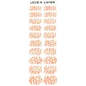 Love'n Layer Sweet Swirl Pale Coral