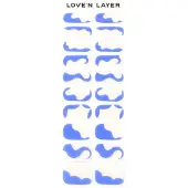 Love'n Layer Abstraction London Blue