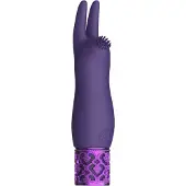 Royal Gems - Elegance Oplaadbare Rabbit Vibrator - Paars