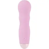 Cuties - Cuties Mini Rose - oplaadbare, golvende vibrator (roze)