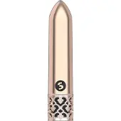 Royal Gems - Krachtige mini oplaadbare vibrator - Rose Goud